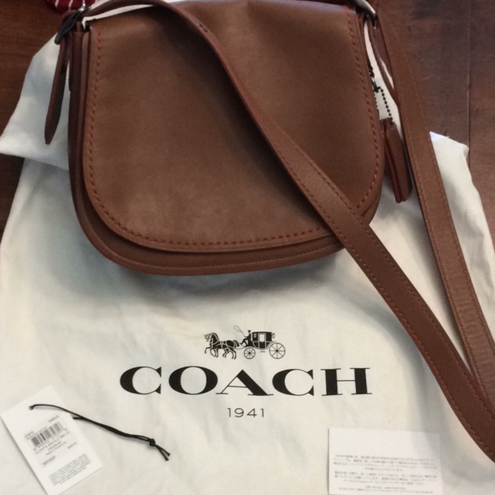 Authentic Coach SaddleBag Purse